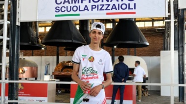 Un vecino de Avellaneda subió al podio en el Sudamericano Scuola Pizzaioli