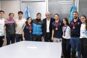 Jugadores de Waterpolo de Avellaneda participaron en los Panamericanos de El Salvador