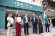 Ferraresi y Katopodis inauguraron el Centro de Atención Primaria de la Salud N° 16 de Dock Sud