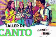 Taller de canto para adolescentes en Gente de Arte