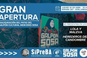 El Galpón Cultural Mercedes Sosa inaugura su nuevo patio con música en vivo