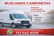 Empresa de logística busca choferes con camioneta en Avellaneda