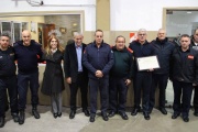 Avellaneda homenajeó a los Bomberos Voluntarios de Dock Sud en su aniversario