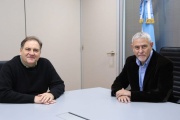 Jorge Ferraresi recibió al ministro Javier Alonso para analizar la situación de la seguridad en Avellaneda