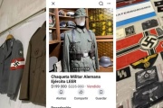 Allanan una vivienda en Gerli e imputan a un hombre por comercializar objetos nazis