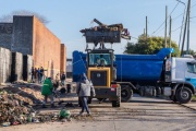 Lanús Gobierno comenzó nuevas obras en las inmediaciones del cementerio municipal