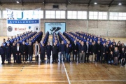Cadetes de la Policía Municipal de Avellaneda juraron lealtad a la Bandera