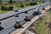 Avanza la construcción cuarto carril en la autopista Buenos Aires – La Plata