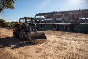 Lanús Gobierno puso en marcha la construcción de un nuevo espacio recreativo y deportivo en el barrio La Maquinita