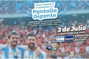 Avellaneda prepara una fiesta albiceleste con pantalla gigante para el partido de Argentina ante Cabo Verde