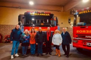Rotary Club Avellaneda colaboró con los Bomberos Voluntarios y destacó su labor comunitaria