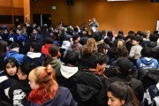 Cátedra Abierta Laudato Sí: 120 estudiantes de colegios secundarios visitaron la UNDAV