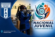 Con apenas 14 años, Luna Lacunza se consagró campeona nacional de tiro deportivo