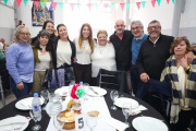 Magdalena Sierra compartió el festejo del aniversario de instituciones locales