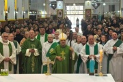 El Padre Marcelo Luna asumió como nuevo párroco de Nuestra Señora del Rosario de Piñeyro