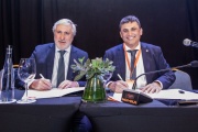 Agrimensura bonaerense y el Ministerio Público sellaron un acuerdo para fortalecer la cooperación institucional