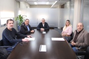 Ferraresi se reunió con empresarios pyme para evaluar medidas de reactivación