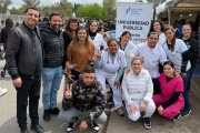 La UNDAV participó de la posta sanitaria de universidades públicas que acompañaron la peregrinación a Luján