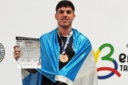 Orgullo de Avellaneda: Francisco Martínez, bronce en la Copa del Mundo de Taekwondo ITF