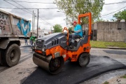 Lanús Gobierno avanza con las obras del plan de pavimentación en Gerli