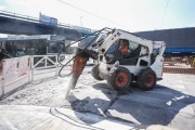 Lanús Gobierno inició las obras de pavimentación de la Avenida Hipólito Yrigoyen