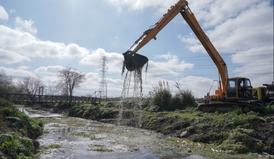 Acumar Riachuelo ACUMAR avanza en la limpieza de arroyos críticos de la Cuenca Matanza ...