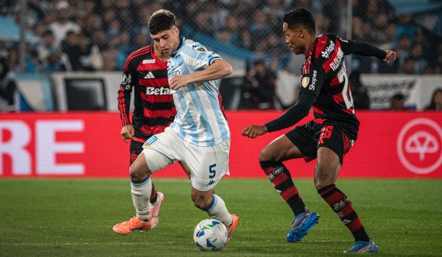 Racing empató con Flamengo y quedó eliminado de la Copa Libertadores