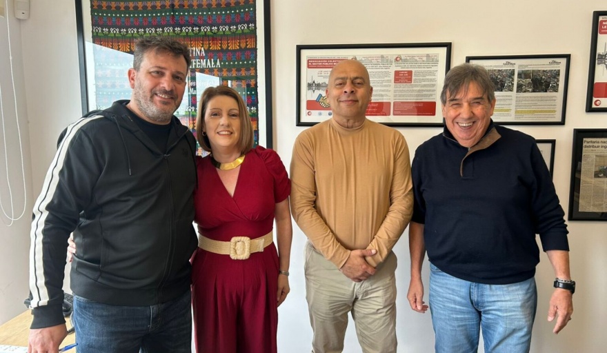 Hernán Doval se reunió con representantes sindicales de Costa Rica