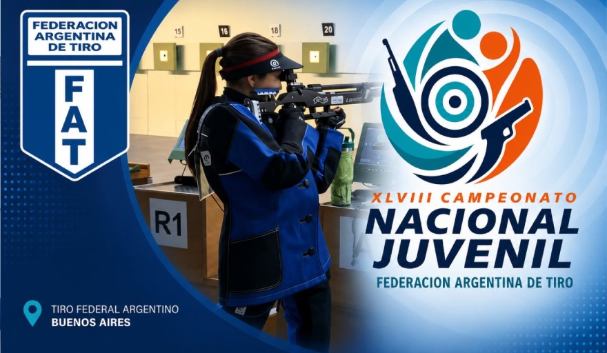 Con apenas 14 años, Luna Lacunza se consagró campeona nacional de tiro deportivo