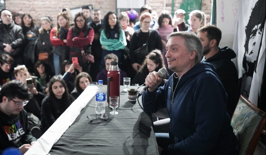 Máximo Kirchner: “Piden velar por la tranquilidad de los mercados ¿y quién vela por la tranquilidad de las familias argentinas?”